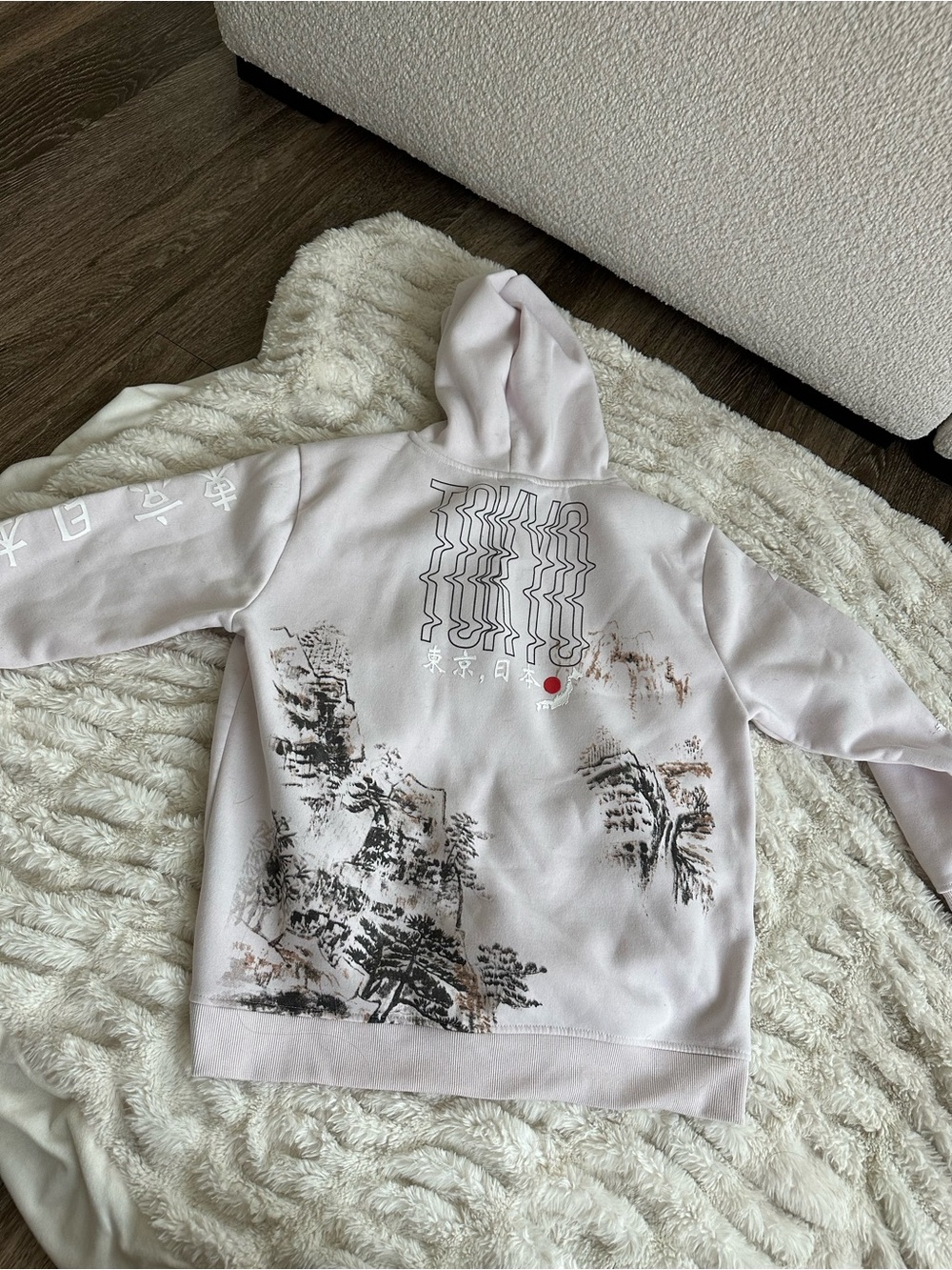 Light pink RGSTR hoodie